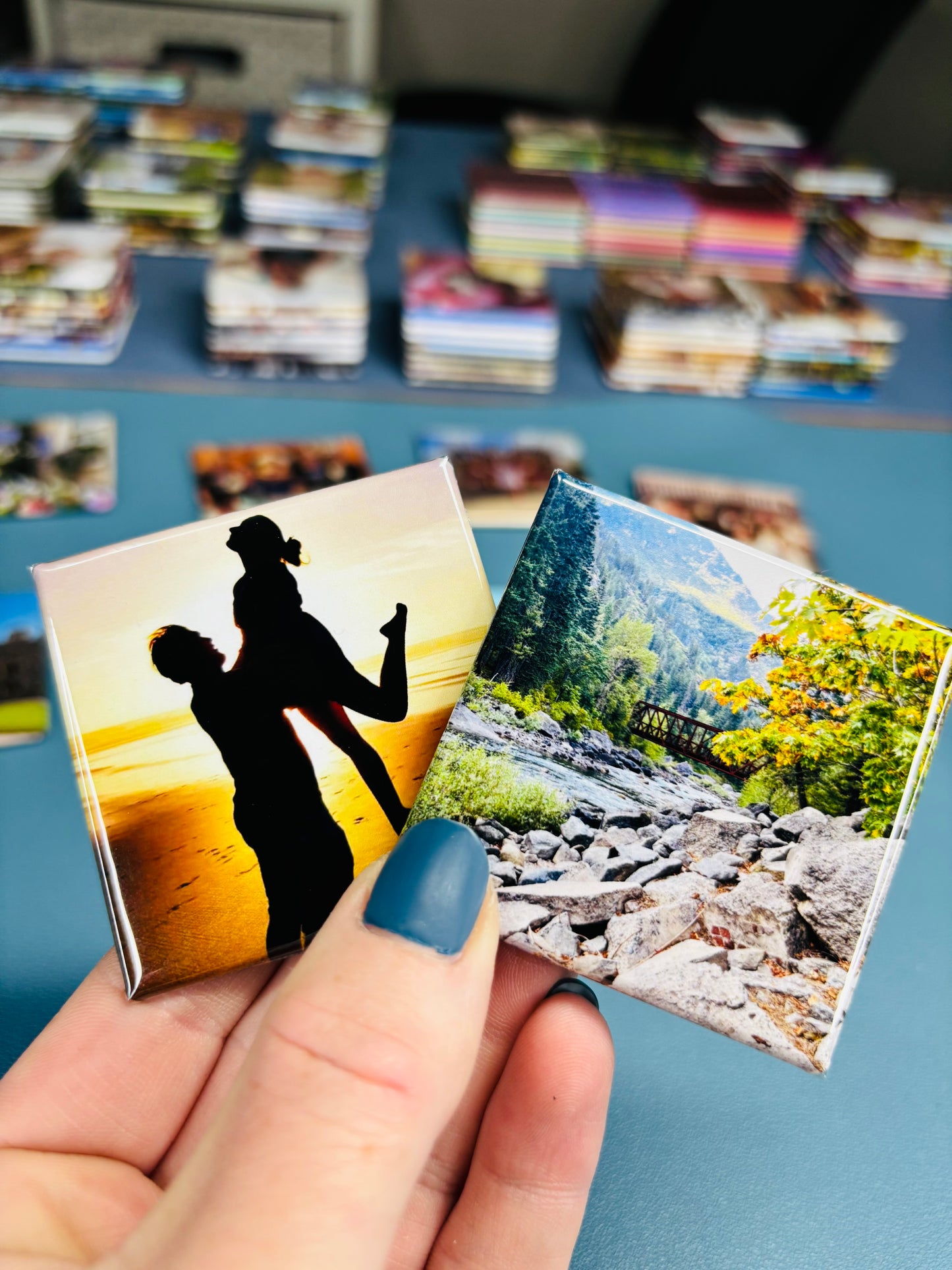 2x2 Square Custom Photo Magnets
