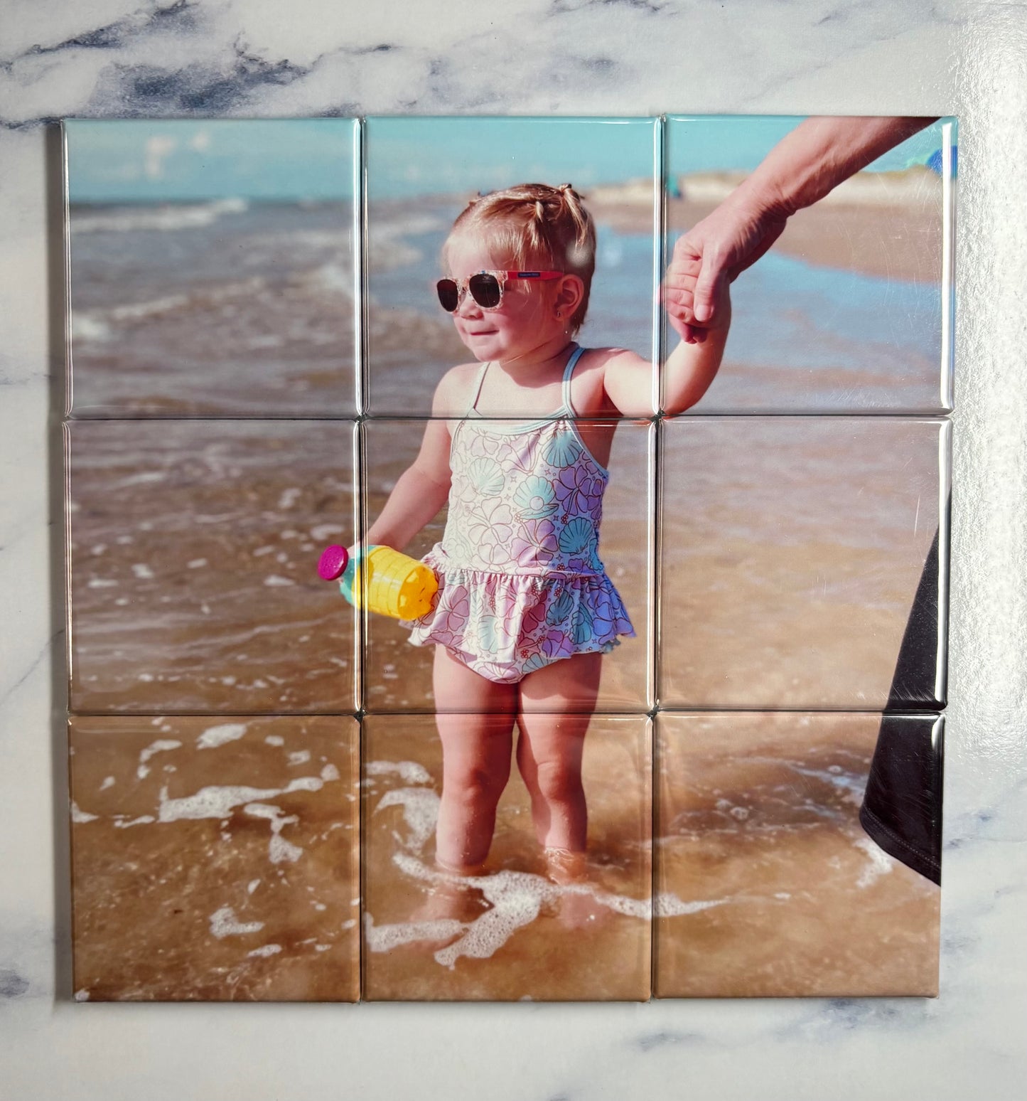 9 Piece Custom Photo Puzzle Magnet