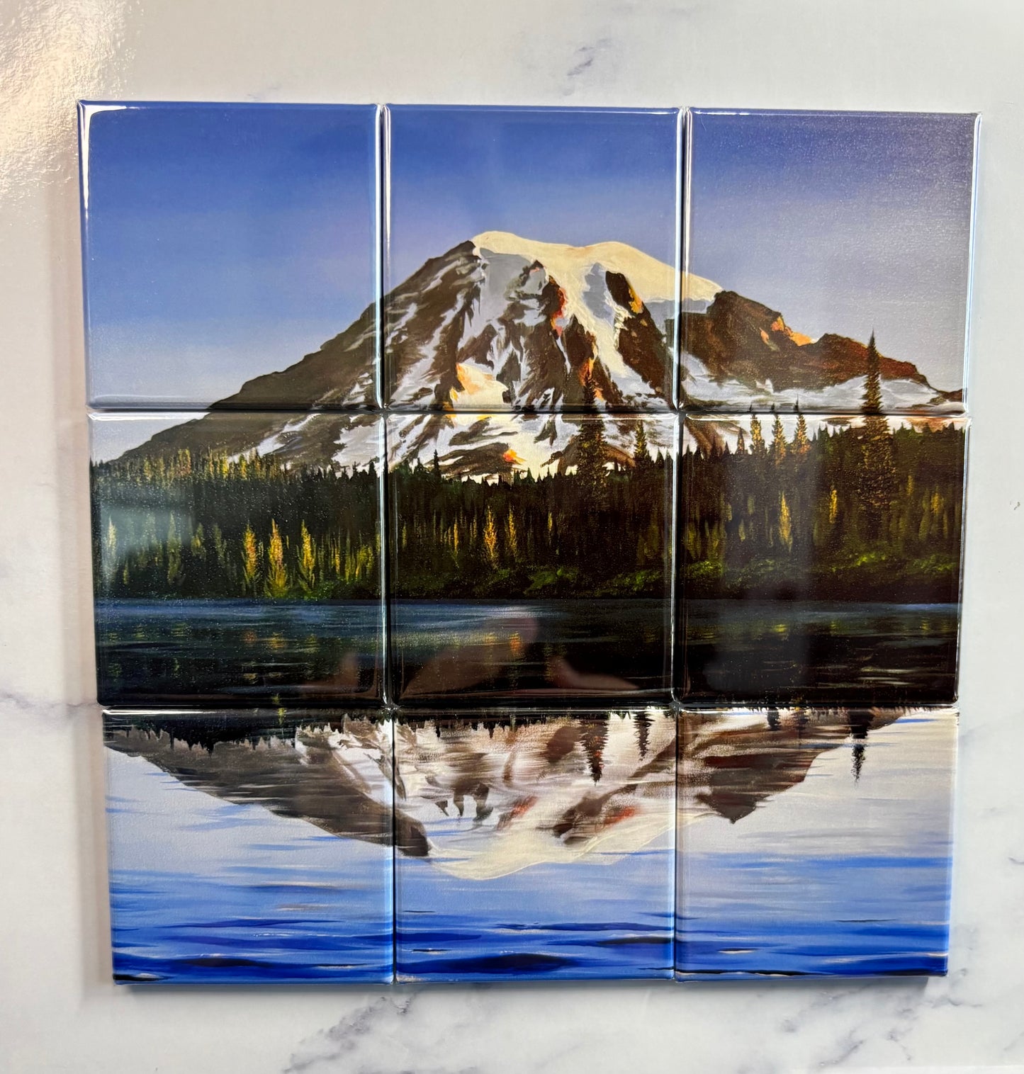 9 Piece Custom Photo Puzzle Magnet