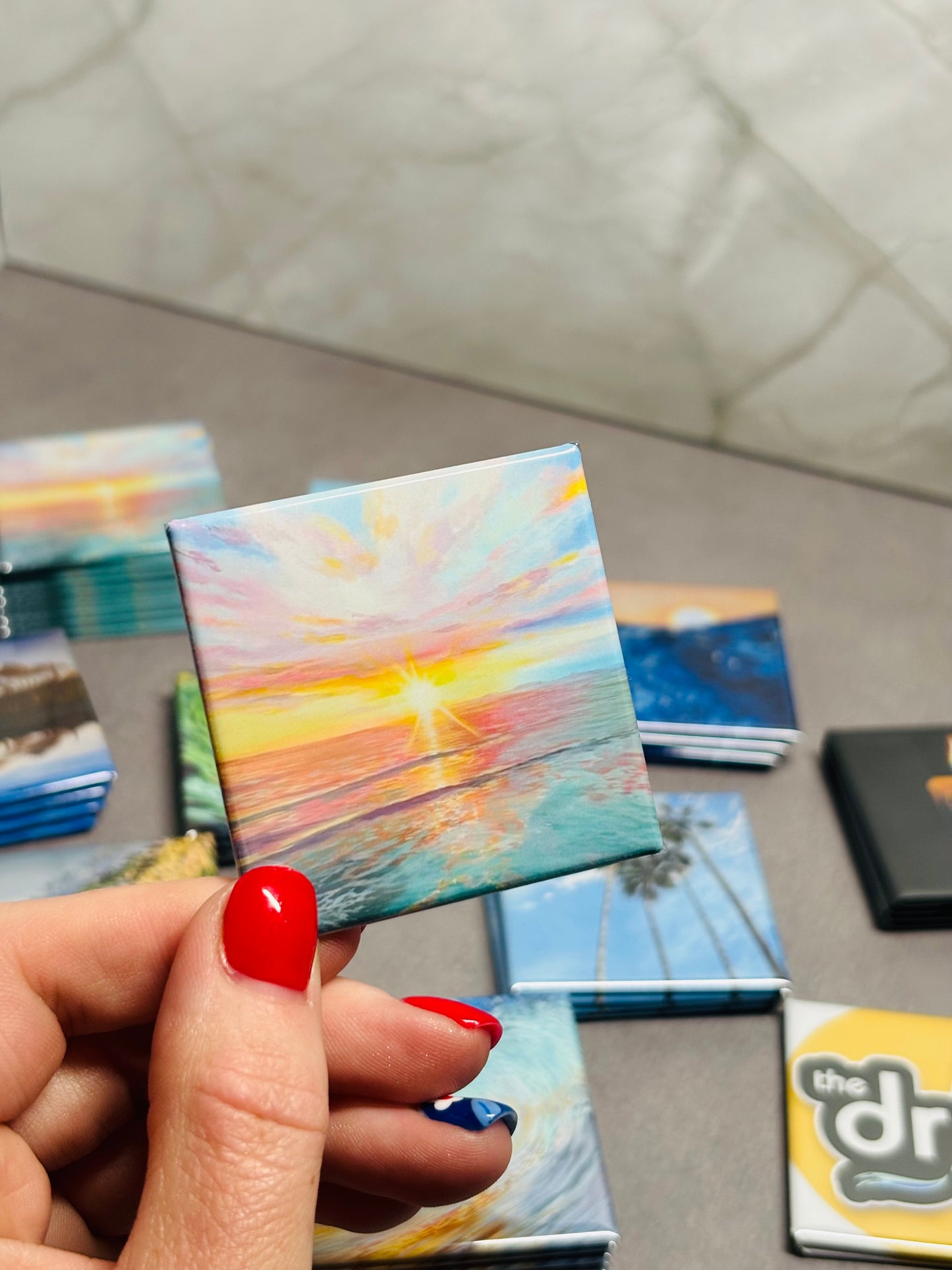 2x2 Square Custom Photo Magnets
